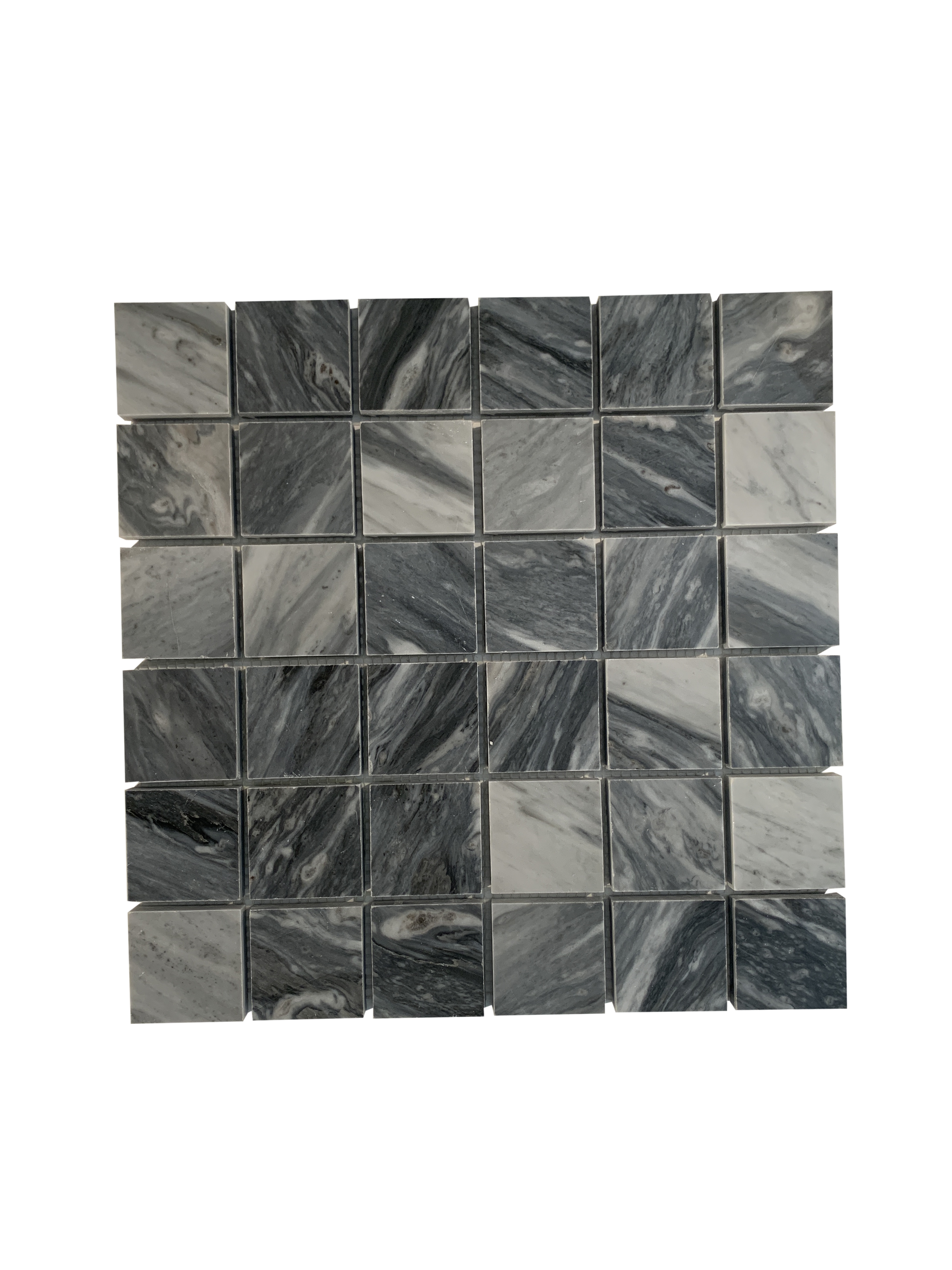 BARDIGLIO MARBLE MOSAIC POLISHED SQUARE 2